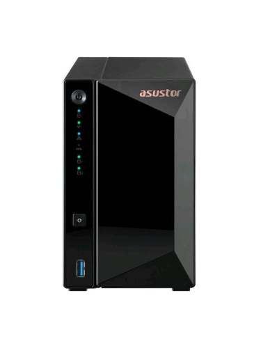 ASUSTOR DRIVESTOR 2 Pro Gen2 AS3302T v2 NAS 2 BAY HDD & SSD Serial ATA III REALTEK RTD1619B 1.7GHz RAM 2GB LAN: 100,1000,2500 Mbit/s NERO